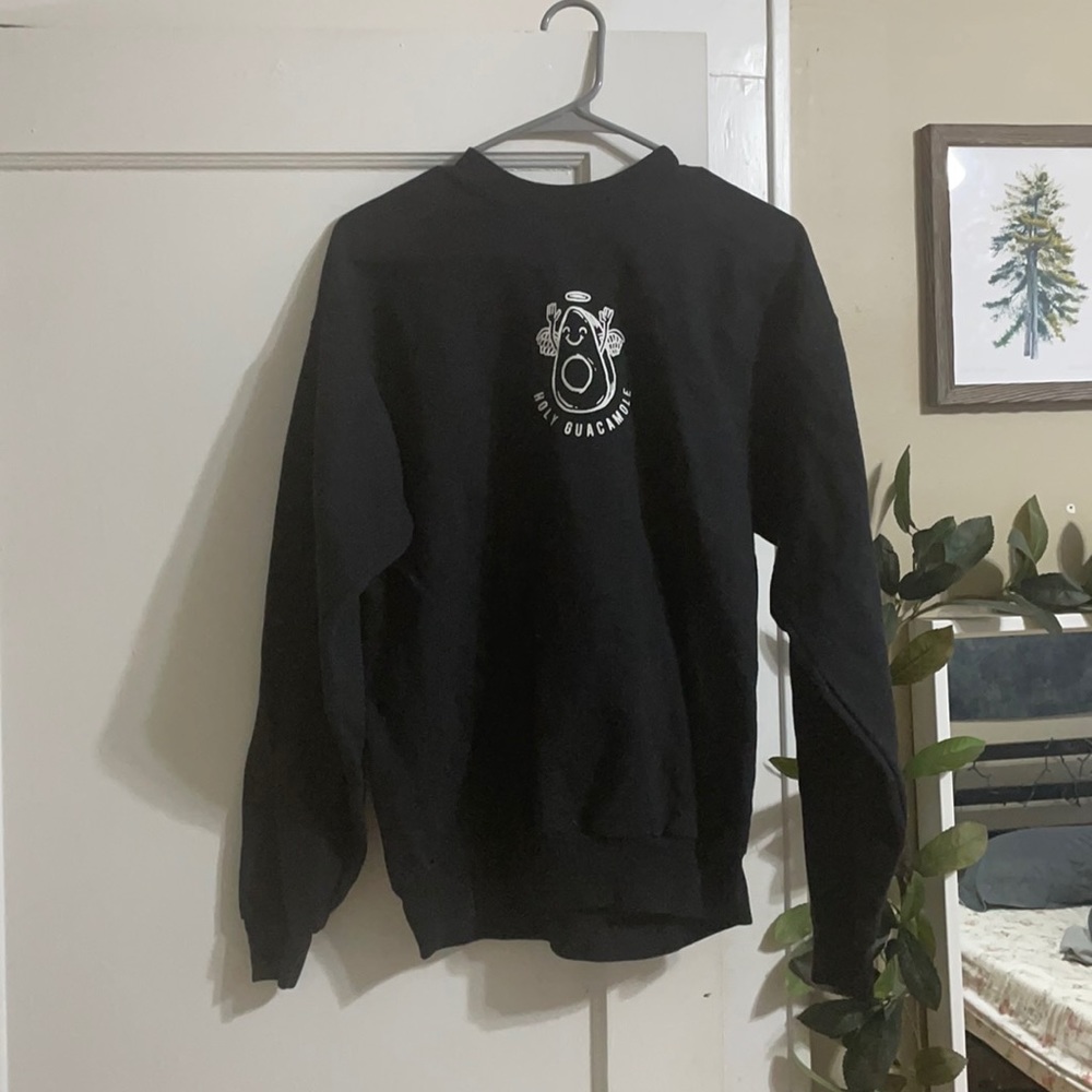 Black Holy Guacamole sweatshirt